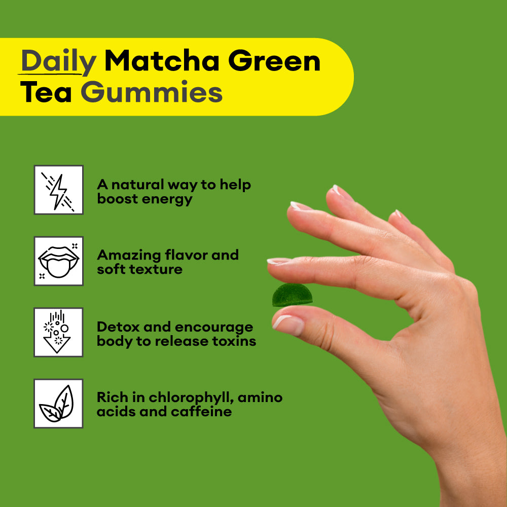 Matcha Green Tea Extract Gummies VitaPatch