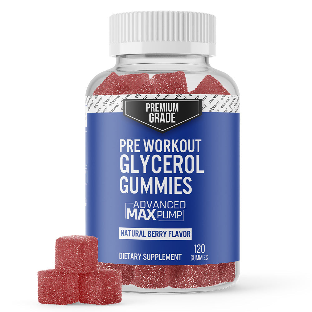 Pre Gummies Pre Workout Glycerol Gummies – VitaPatch