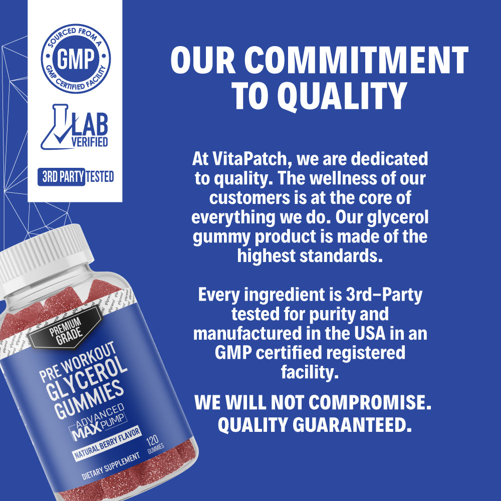 Pre Workout Glycerol Gummies